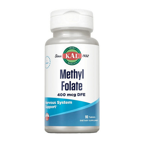 Kal, Methyl Folate, 400 Mcg DFE, 90 Count