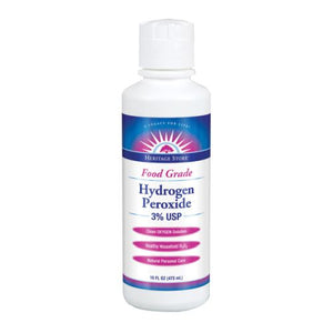 Heritage Store, Hydrogen Peroxide Fragrance Free, 16 Oz