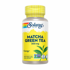 Solaray, Matcha Green Tea Leaf, 300 mg, 100 Veg Caps