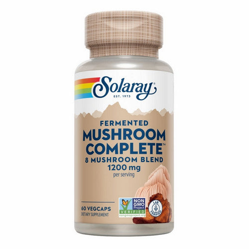Solaray, Fermented Mushroom Complete, 600 mg, 60 Veg Caps