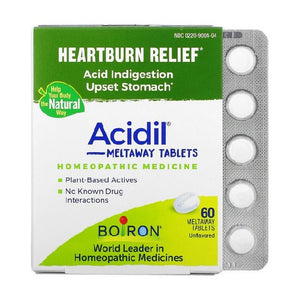 Boiron, Acidil Heartburn, 60 Tabs