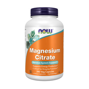 Now Foods, Magnesium Citrate, 240 Veg Caps