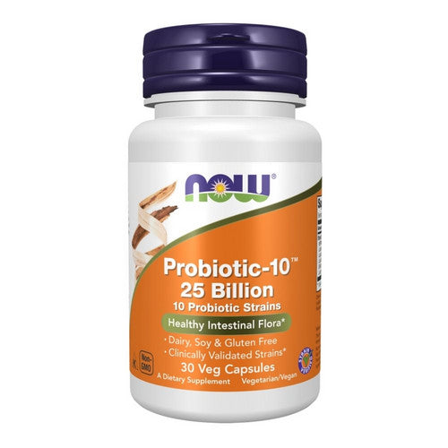 Now Foods, Probiotic-10, 30 Veg Caps