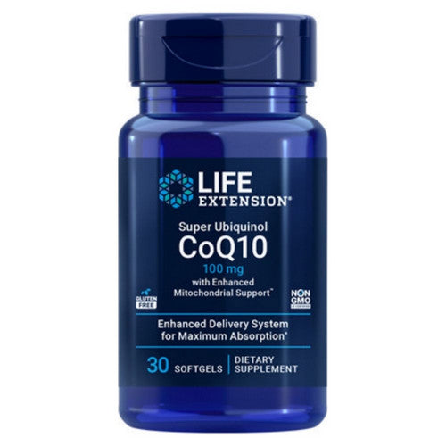 Life Extension, Super Ubiquinol CoQ10, 100 mg, 30 Softgels