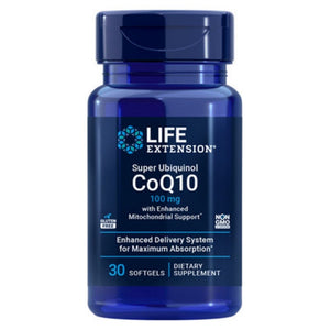 Life Extension, Super Ubiquinol CoQ10, 100 mg, 30 Softgels