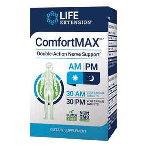 Life Extension, Comfortmax, 30 AM/ 30 PM Tabs