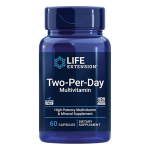 Life Extension, Two Per Day Multivitamin, 60 Caps