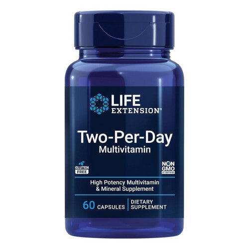 Life Extension, Two Per Day Multivitamin, 60 Caps