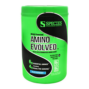 Species Nutrition, Amino Evolved Blue Raspberry, 30 Servings