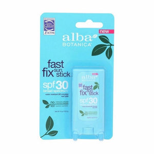 Alba Botanica, Sun Stick Fast Fix Spf30, 0.5 Oz