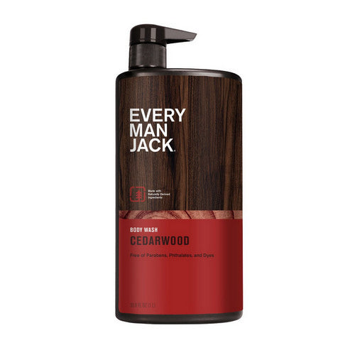 Every Man Jack, Jack Cedarwood Body Wash, 33.8 Oz