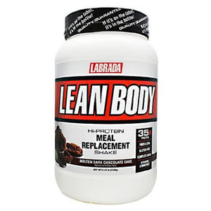 LABRADA NUTRITION, Lean Body Molten Dark Chocolate Cake, 2.47 lbs