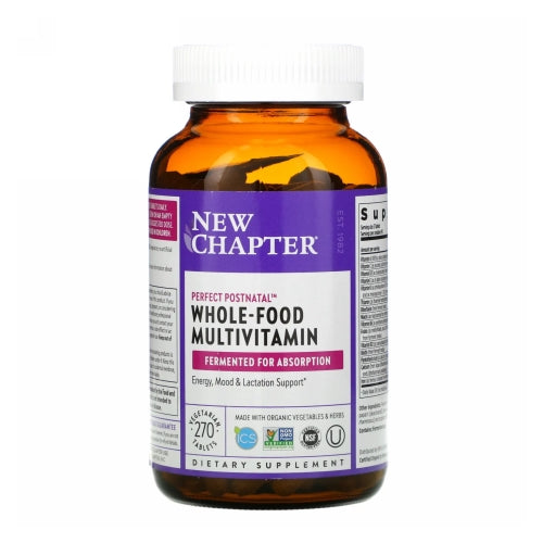 New Chapter, Perfect Postnatal Multivitamin, 270 Veg Slim Tabs