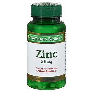 Nature's Bounty, Zinc, 50 mg, 24 X 100 Caplets
