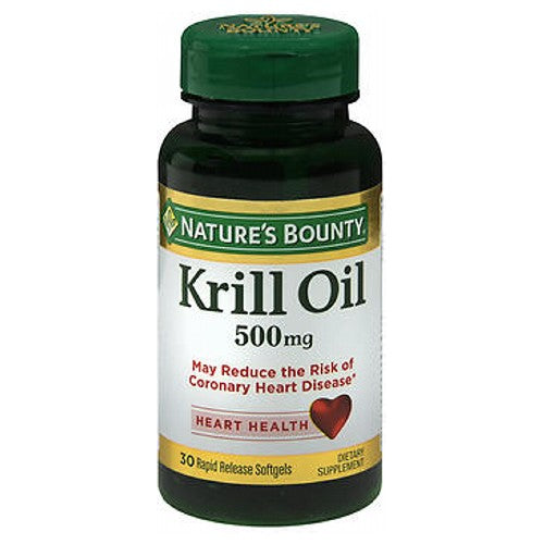 Nature's Bounty, Red Krill Oil, 500 mg, 24 X 30 Softgels