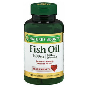 Nature's Bounty, Omega-3 Fish Oil, 1400 mg, 24 X 39 Softgels