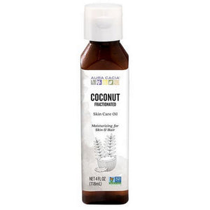Aura Cacia, Coconut Fractionated Skin Care Oil, 4Oz