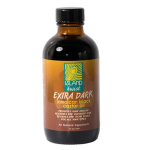 Island Twist, Jamaican Black Castor Oil, Extra Dark 4Oz