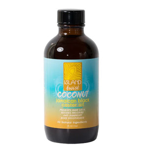 Island Twist, Jamaican Black Castor Oil, Coconut 4Oz