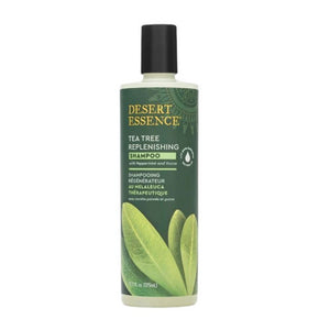 Desert Essence, Tea Tree Replenishing Shampoo, 12.9  Oz