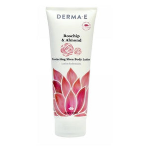 Derma e, Anti-Aging Shea Body Lotion Rosehip And Almond, 8 Oz