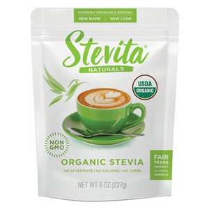 Stevita, Organic Spoonable Stevia Pouch, 8 Oz
