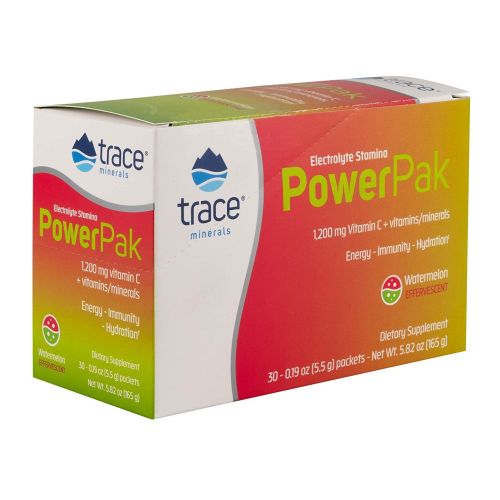 Trace Minerals, Electrolyte Stamina Power Pak Watermelon, 30 Packets