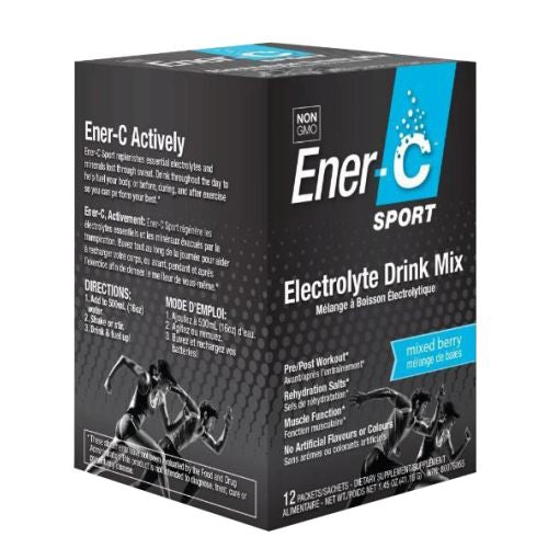 Ener-IV, Electrolyte Drink Mix Mixed Berry, 12 Count