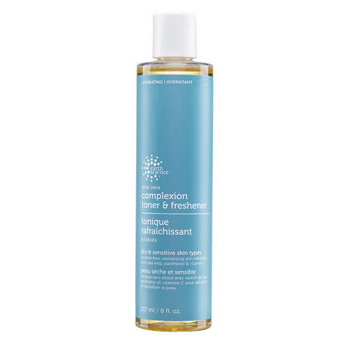 Earth Science, Aloe Vera Complexion Toner & Freshener, 8 Oz