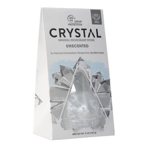 Crystal, Mineral Deodorant Stone Unscented, 5 Oz