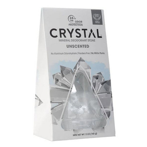 Crystal, Mineral Deodorant Stone Unscented, 5 Oz