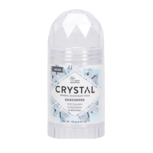 Crystal, Mineral Deodorant Stick Unscented, 4.25 Oz