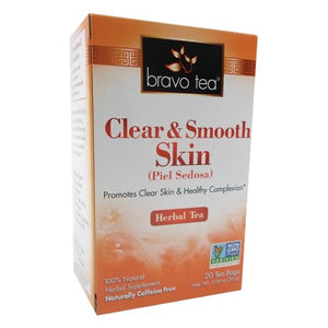 Bravo Tea & Herbs, Clear & Smooth Skin Tea, 20 bags