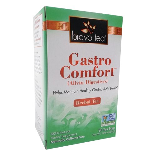 Bravo Tea & Herbs, Gastro Comfort Herbal Tea, 20 Bags