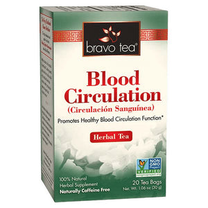 Bravo Tea & Herbs, Blood Circulation Herbal Tea, 20 Bags