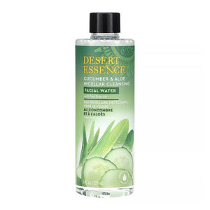Desert Essence, Cucumber & Aloe Micellar Cleansing Facial Water, 8 Oz