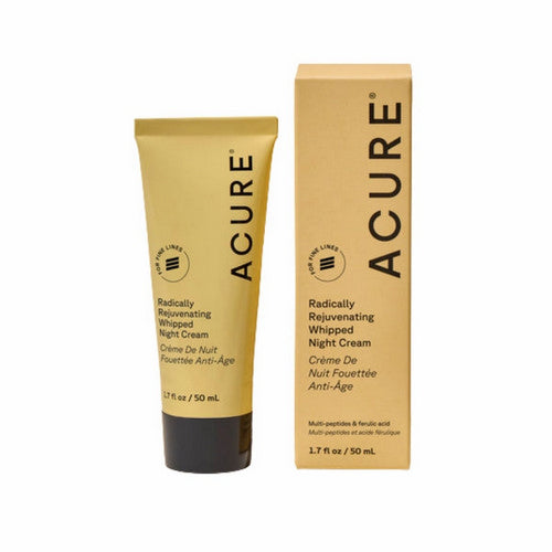 Acure, Rejuvenating Whipped Night Cream, 1.7 Oz