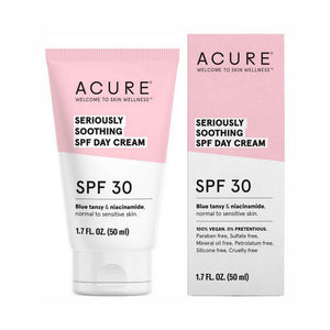 Acure, Soothing SPF 30 Face Cream, 1.7 Oz