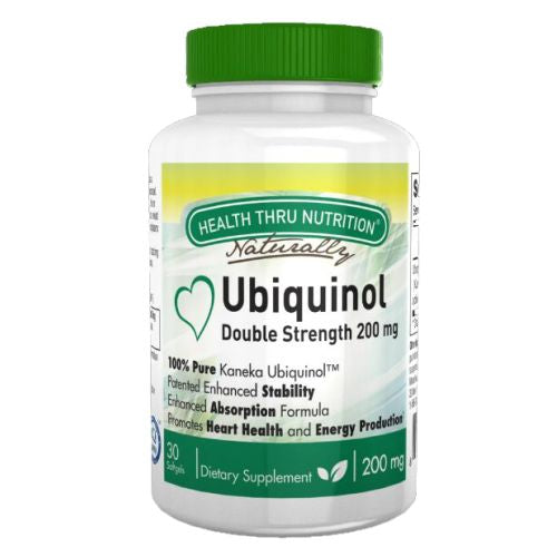 Health Thru Nutrition, Ubiquinol CoQ-10, 200 mg, 30 Softgels