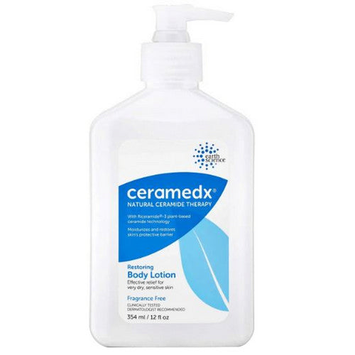 Ceramedx, Natural Ceramide Therapy Restoring Body Lotion, 12 Oz