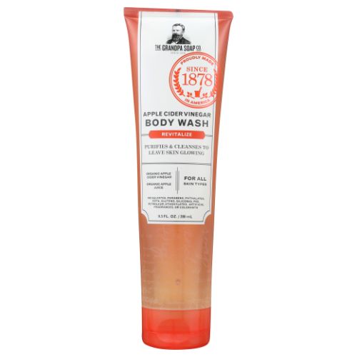Grandpa's Brands Company, Apple Cider Vinegar Revitalize Body Wash, 9.5 Oz