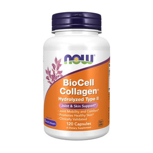 Now Foods, Biocell Collagen Hydrolyzed Type II, 120 Veg Caps