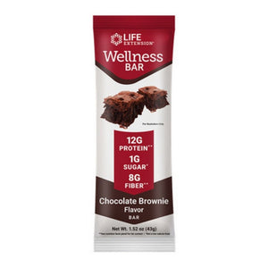 Life Extension, Wellness Bar, Cookie Dough 12 Bars