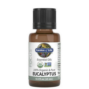 Garden of Life, Essential Oil, Eucalyptus 0.5 Oz