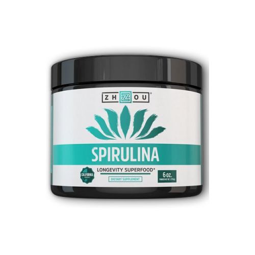 Zhou Nutrition, Spirulina Longevity Superfood, 6 Oz