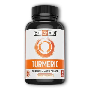 Zhou Nutrition, Turmeric Curcumin with Ginger, 90 Veg Caps
