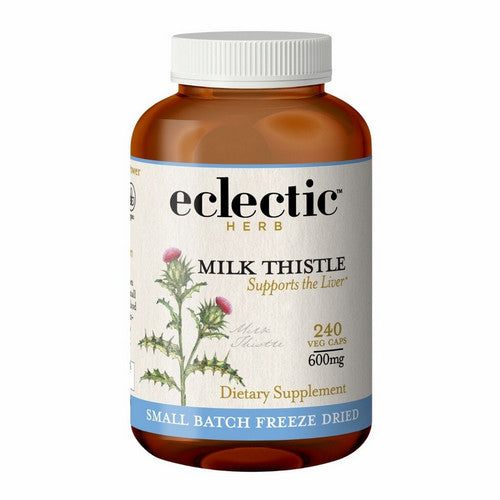 Eclectic Herb, Milk Thistle, 600 Mg, 240 Veg Caps
