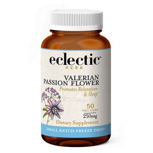 Eclectic Herb, Valerian-Passion Flower, 550 Mg, 50 Caps
