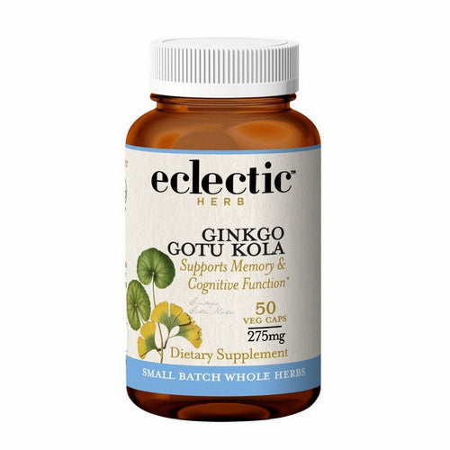 Eclectic Herb, Ginkgo - Gotu Kola, 550 Mg, 50 Veg Caps