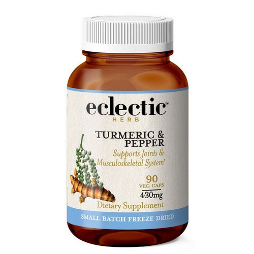 Eclectic Herb, Turmeric & Pepper, 90 Caps